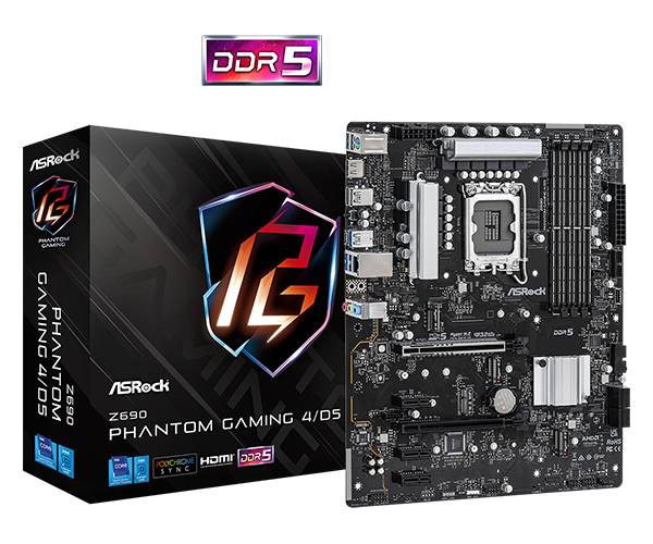 ASRock | Z690 Phantom Gaming 4/D5